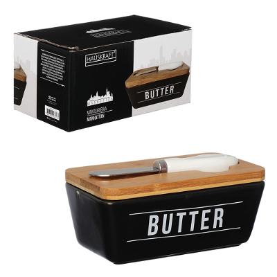Manteigueira Manhattan Hauskraft Preto 400 ml