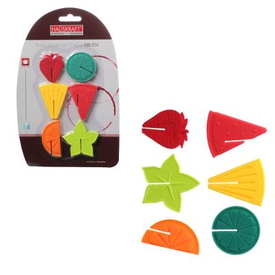Marcador Taça Fruits Hauskraft 6 Peças