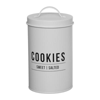 Pote Biscoito Aço Manhattan Hauskraft Branco 1,7L