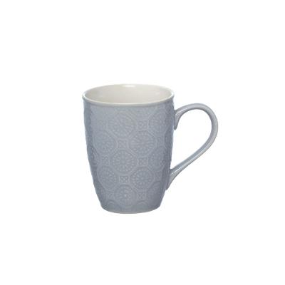 Caneca de Cerâmica Inti Cinza 330 ml