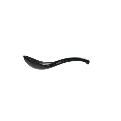 Colher Finger Food Naha Preta 14 cm
