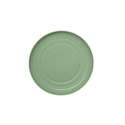 Prato para Sobremesa Fibra de Bambu Verde 15 cm