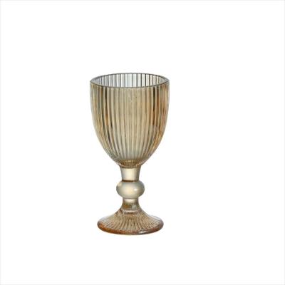 Taça Licor Vidro Graffiato Ambar 60Ml 6 Peças