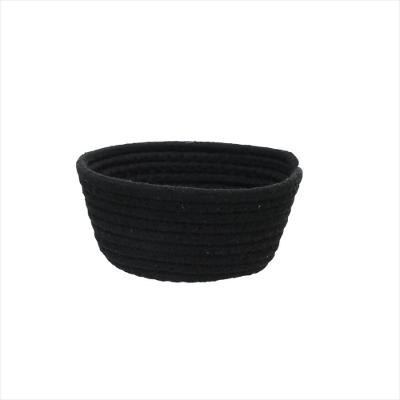 Cesto Tecido Preto 17 cm