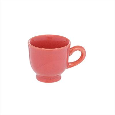 Xicara Café Glaze Rosa 100Ml 6 Peças