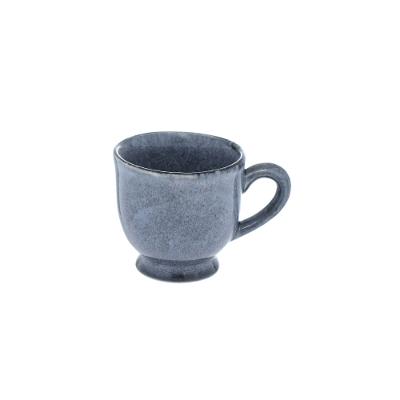 Xicara Café Glaze Cinza 100Ml 6 Peças