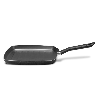 Grill 24x24x2,3cm 0,75L Ebony Preto Brinox