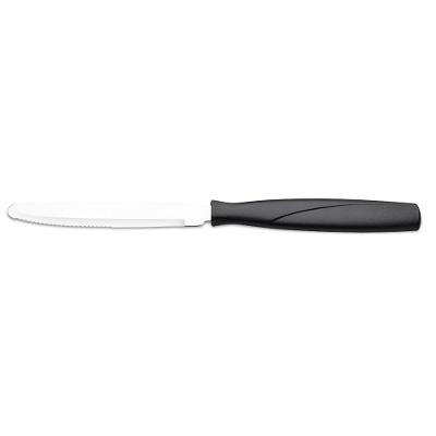 Faca De Mesa Itaparica 3 Peças Preto Brinox