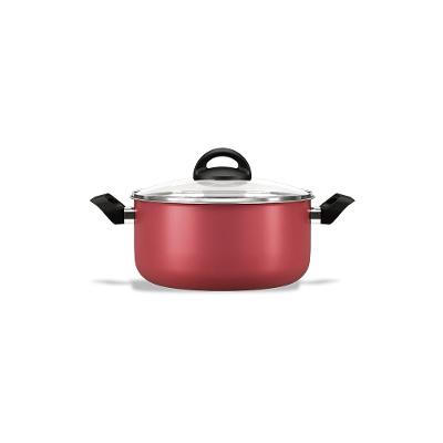 Caçarola com Tampa 20x10cm 2,65L Chilli Cereja Brinox