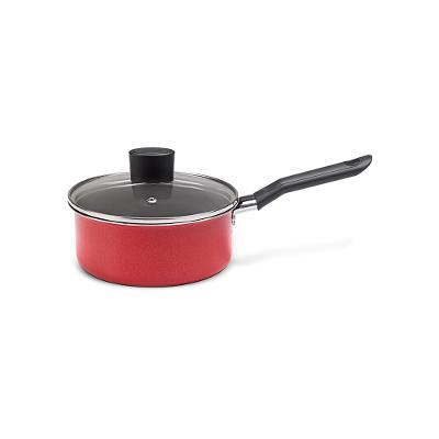 Panela com Tampa 16x7cm 1,2L Garlic Vermelho Brinox