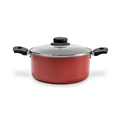 Cacarola com Tampa 22cm 3,45L Ruby Vermelho Brinox