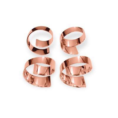 Conjunto Argola para Guardanapo  4 Peças Mirazur  Haus Concept