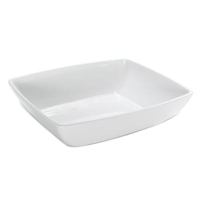 Travessa Retangular Metro Branco 33x28x8,4cm 4,1L Haus Concept