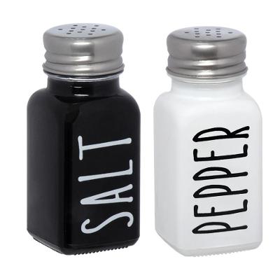 Saleiro e Pimenteiro Manhattan Hauskraft Preto 80 ml 2Peças