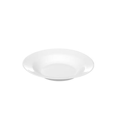 Prato Fundo de Opaline Flare Branco 20 cm