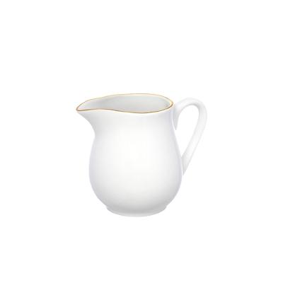 Leiteira de Porcelana Royal Branco 300 ml