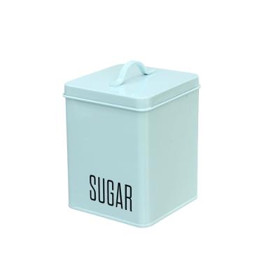 Pote Açucar Quadrado De Aço Galvanizado Silky 1,7 L