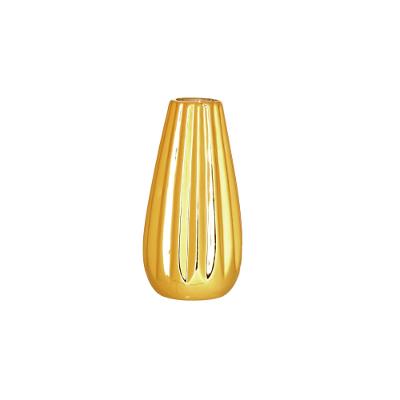 Vaso Tulipa Dourado 12 cm
