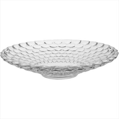 Centro Mesa 8x36x36 cm Cristal Eco Transparente Montreal - GS