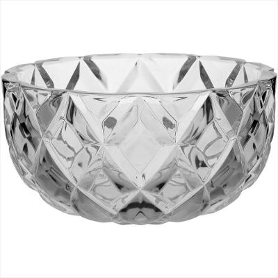 Centro Mesa 13x25x25 cm Cristal Eco Transparente Andres - GS