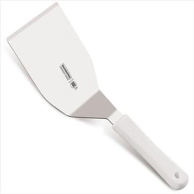 Espatula Hambur Inox 7X4 Profis Branco Tramontina