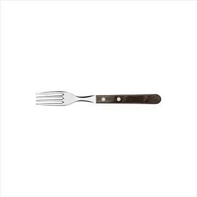 Garfo Mesa Inox Polywood Castanho Tramontina