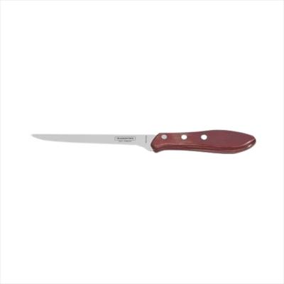 Faca Dessossar Inox 6 Polywood Vermelho Tramontina