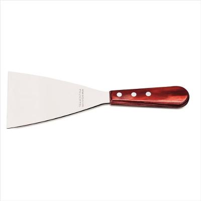 Espatula Raspador Inox 5 Polywo Vermelho Tramontina