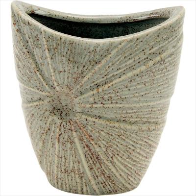 Vaso Cerâmica Marfim Home&Co Prune 20x17x9cm
