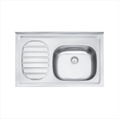 Pia Aço Inox 80X50 1Cd Standard