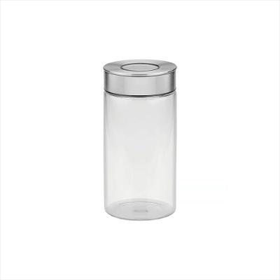 Pote Vidro Tp.Aço Inox 1,4L Purezza