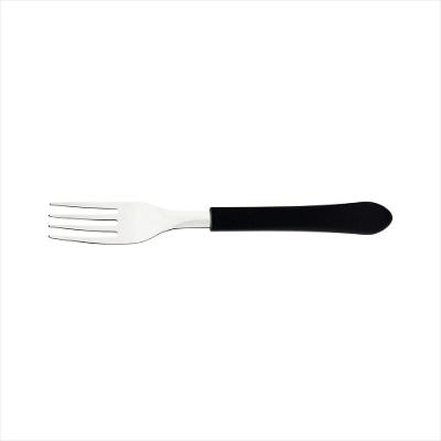 Garfo Sobremesa Inox Leme Preta