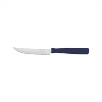 Faca Churrasco Inox 4 New Kolor Azul
