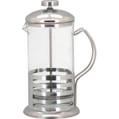 Cafeteira Francesa Transparente 600Ml Expresso Borosilicato 20X13X10Cm