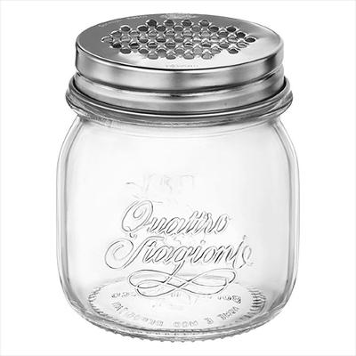 Queijeira Vidro Transparente 250ml Bormioli Rocco Estações 9x9cm