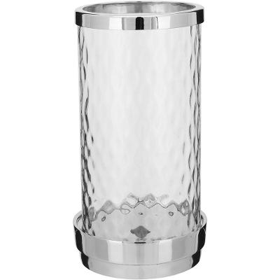 Castiçal Vidro Transparente Home&Co Draco 28X13X14Cm