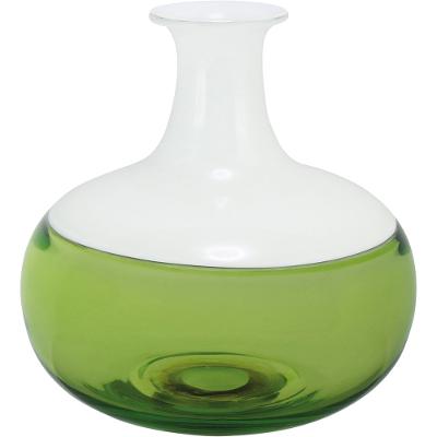 Garrafa Decorativa Vidro Verde Thyara 20X20X20Cm