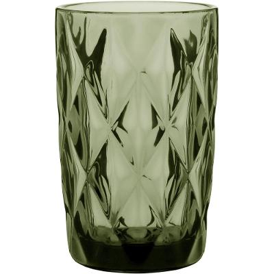 Copo Long Drink Vidro Verde 370 ml 6 Peças