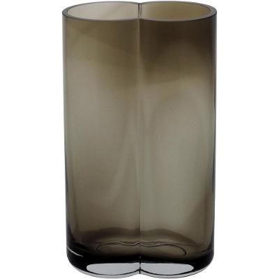 Vaso Vidro Âmbar 22 x 12 x 8 cm