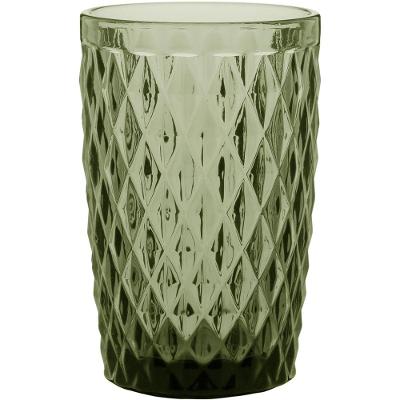 Copo Long Drink Vidro Verde 370 ml 6 Peças