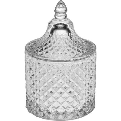 Potiche Vidro Transparente 10 x 6 x 6 cm