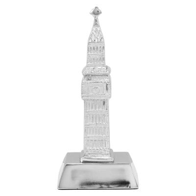 Big Ben Alumínio Prata Home&Co Tourism 19X9X6Cm
