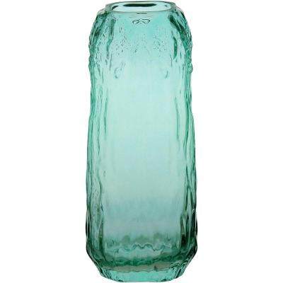 Vaso Vidro Verde 28 x 12 x 12 cm
