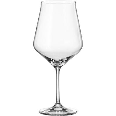 Taça Vinho Bohemia Lida Cristal 690 ml 6 Peças