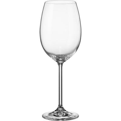 Taça Vinho Bohemia Natalia Maxima Cristal 450 ml 6 Peças