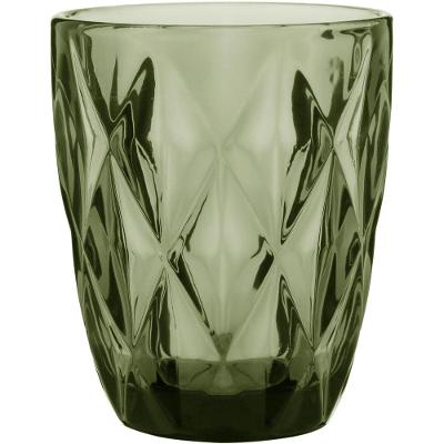 Copo Água Vidro Verde 270 ml 6 Peças