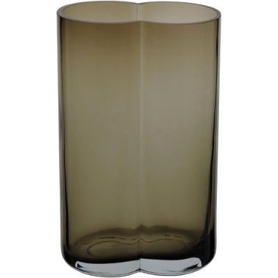 Vaso Vidro Âmbar 26 x 16 x 10 cm