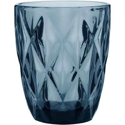 Copo Água Vidro Azul 270 ml 6 Peças