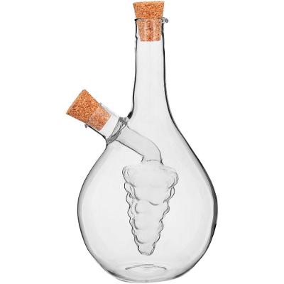 Azeiteiro Vinagre Borosil 400/50Ml Sauce Galheteiro 18X10X9Cm