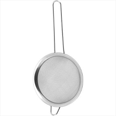 Peneira Prata Inox Nádia 5x14x20cm